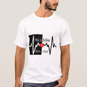 Mãe e Pai 💗 Camiseta Bebê - Doce, Suave e Cheio