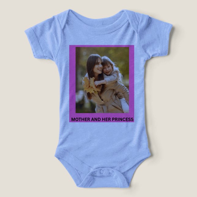 MÃE E SUA PRINCESA (Design frontal)