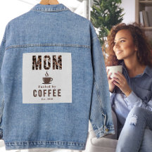 Mãe Energizada pelo Café Humor Divertido