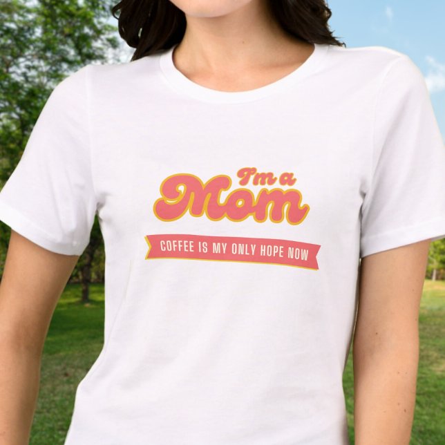 Mãe engraçada - Café é minha única esperança (Criador carregado)