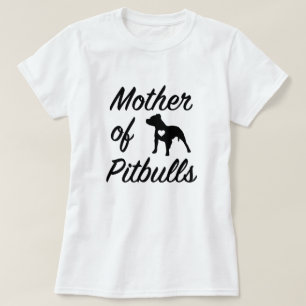 Mãe engraçada da camisa do pitbull das mulheres 