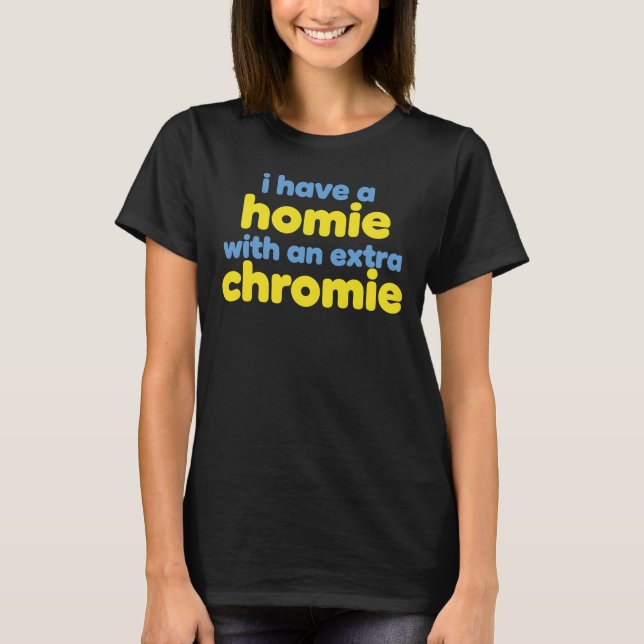 Mãe Engraçada da Síndrome de Down Camisa Extra Cro (Frente)