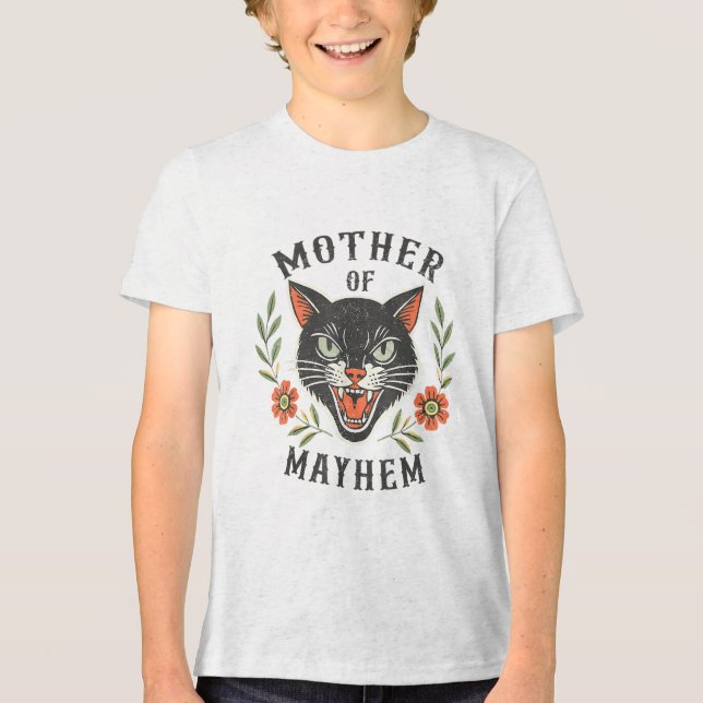 Mãe Engraçada Mãe Gata Mãe De Ca (Frente)