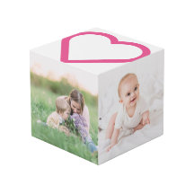 Mãe Família Fotografia Colagem Cor-de-Rosa Moderna