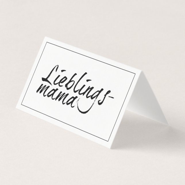 Mãe favorita (Frente)