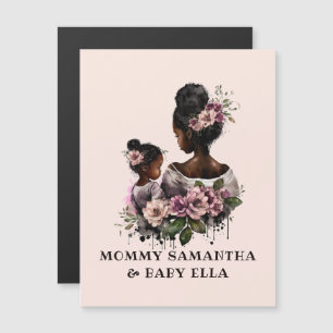 Mãe Floral Personalizada e Bebê (2)
