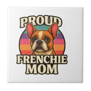 Mãe Frenchie Design Fofo de Amante de Bulldog Fran