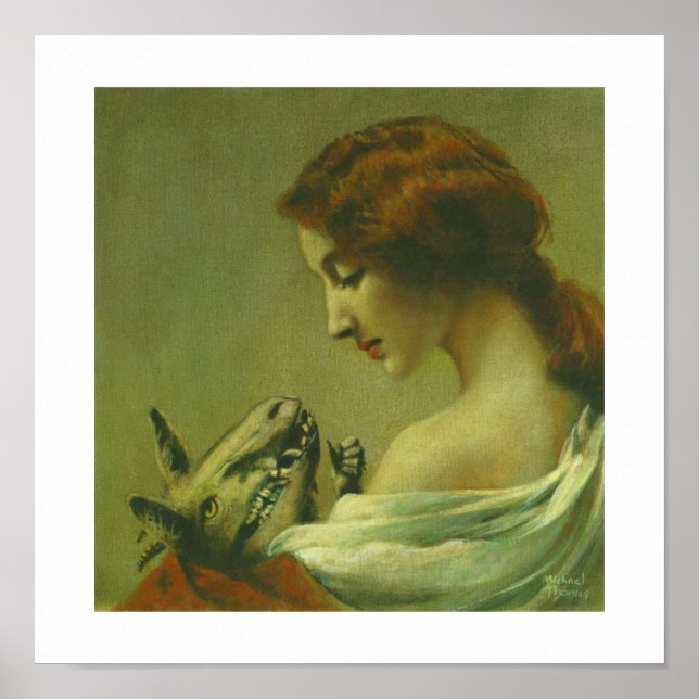 Mãe Gótica E Impressão do Diabo Infantil (Frente)