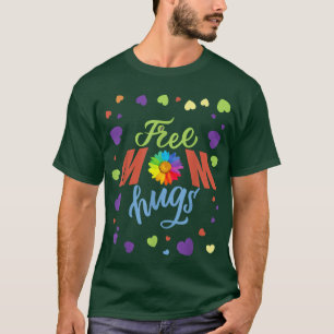 Mãe grátis Abraça Orgulho Camisa Oração Orgulho LG