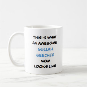 mãe gullah geechee, caneca de café incrível