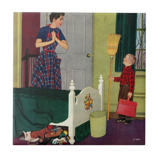 Mãe, Limpei O Meu Quarto! (Frente)