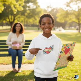 Mãe Lover Elegant Heart