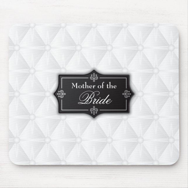 Mãe Luxuosa do Casamento da Noiva | Mousepad (Frente)
