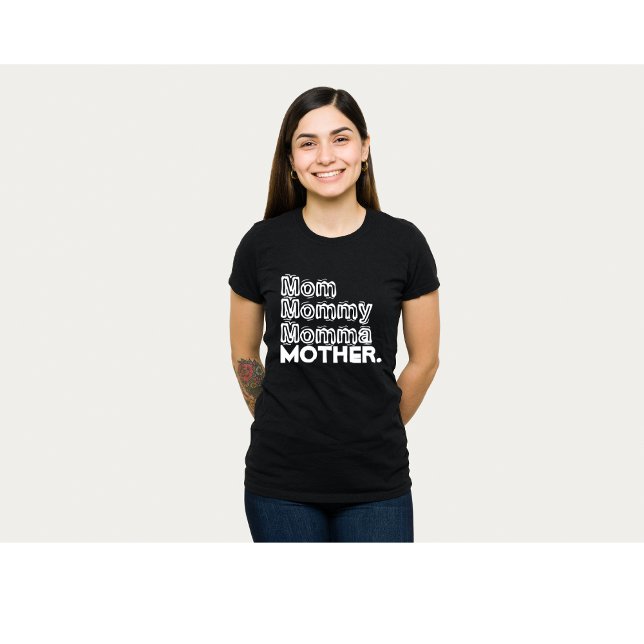 Mãe Mãe Mãe Mamãe Camiseta Mãe (Criador carregado)
