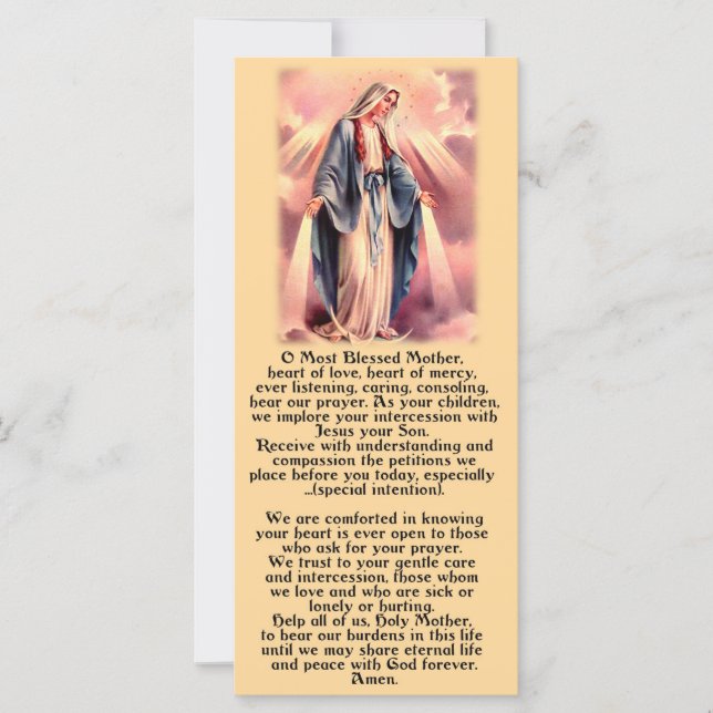 Mãe Maria mais abençoada (Frente)