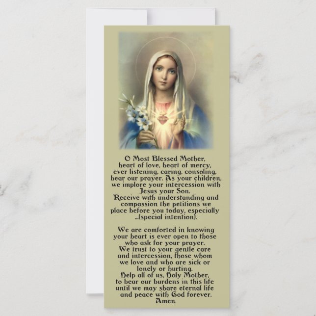 Mãe Maria mais abençoada (Frente)