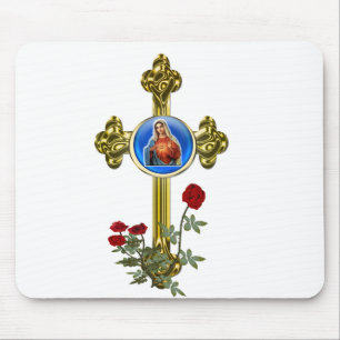 Mãe Mary Mousepad