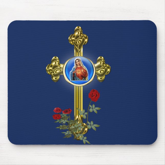 Mãe Mary Mousepad (Frente)