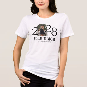 Mãe Moderna Orgulhosa de um Foto de Formatura do E
