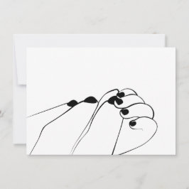 Mãe Monocromática Tensão Mãos Bebidas