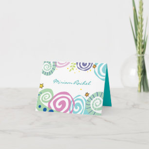 MÃE NATUREZA NADAR Bar Mitzvah Cartões de agrade