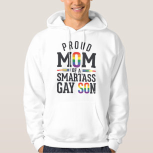 Mãe Orgulhosa de um Filho Gay Esperto Camisa Vinta