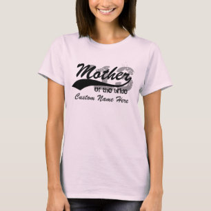 Mãe personalizada do nome & do ano da camisa da