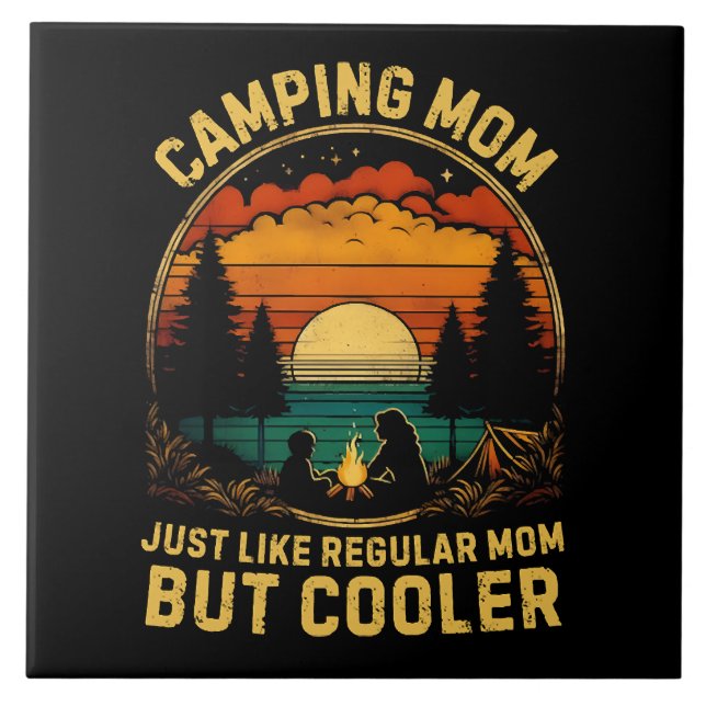 Mãe que Acampa Assim como uma Mãe Normal (Frente)