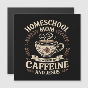 Mãe que Ensina em Casa Energizada por Cafeína e Je
