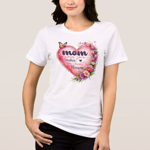 Mãe, seu amor faz meu coração florescer