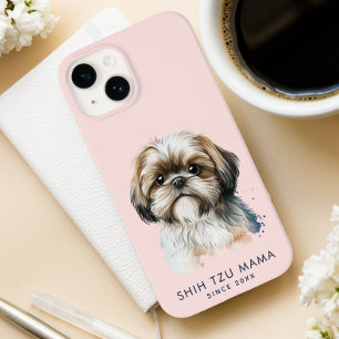 Mãe Shih Tzu Moderna Fofa Personalizada