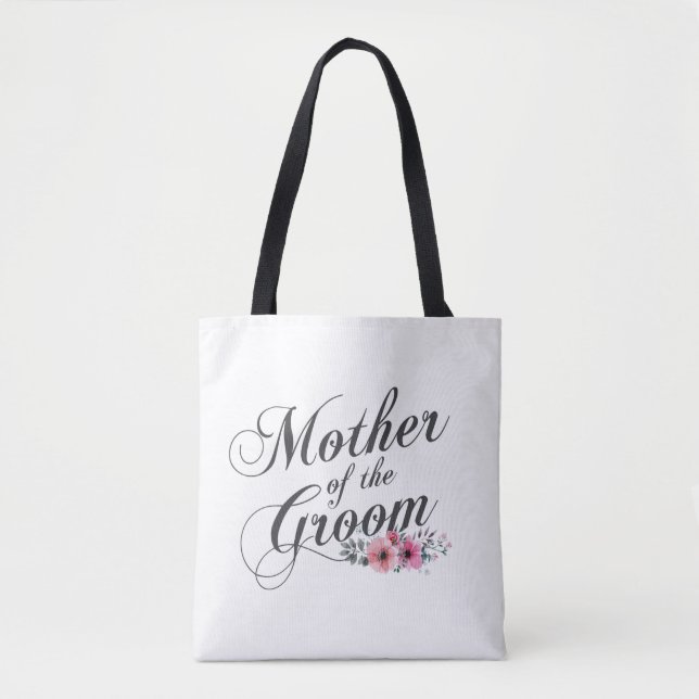 Mãe Simples do Casamento do Groom | Bolsa Tote (Frente)