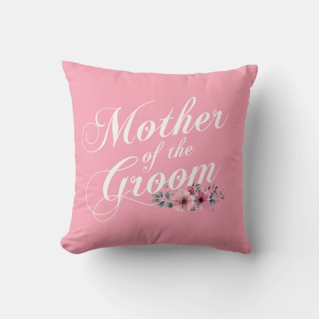 Mãe Simples do Noivo Casamento | Almofada Decorati (Frente)