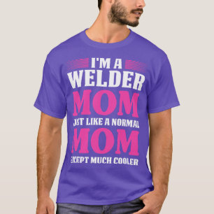 Mãe Soldadora Como Uma Camisa De Soldadura Normal