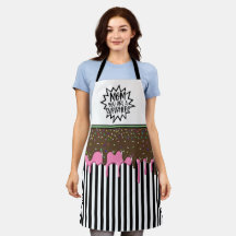 Mãe Super Hero Apron