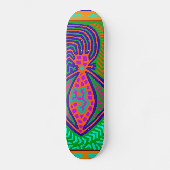 Mãe Tribal do Mundo Skateboard (Frente)