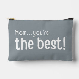 Mãe, você é o melhor Zipper Bag de noções cosmétic