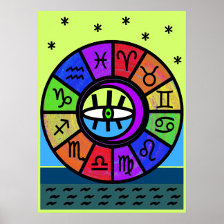 MÃE ZODIAC POSTER