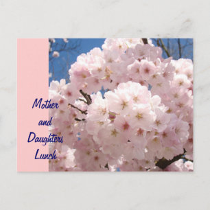 Mães & almoço das filhas! Anúncio do convite