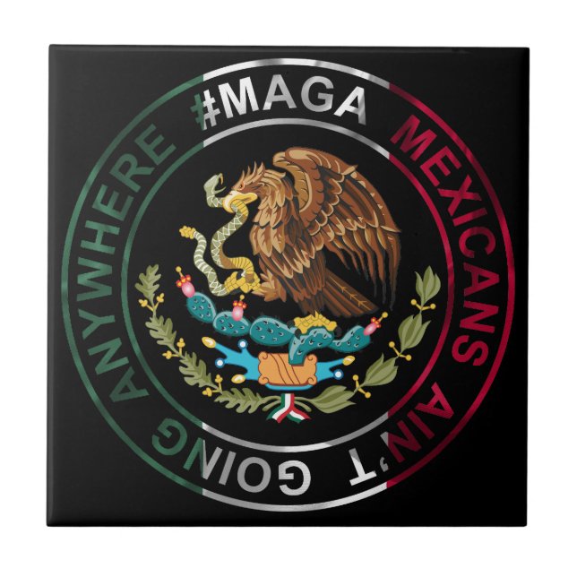 MAGA mexicanos não vai a lugar nenhum (Frente)