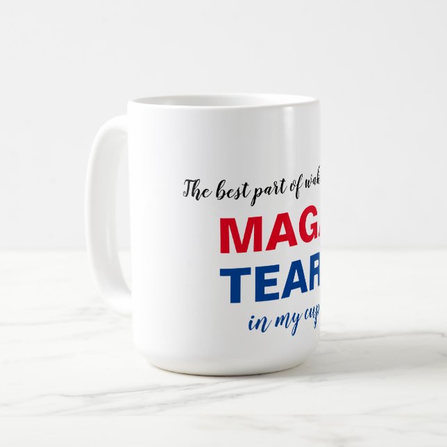 MAGA rasga caneca eleitoral de Biden Trump em 2020 (Frente Esquerda)
