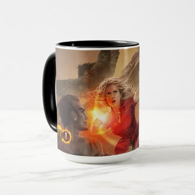 Mage 1 caneca de café (Frente Esquerda)