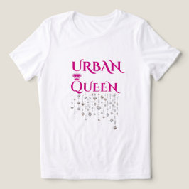 MAGENTA ESTAMPA DE DIAMANTE RARO TRI-BLEND FEMININ