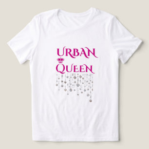 MAGENTA ESTAMPA DE DIAMANTE RARO TRI-BLEND FEMININ