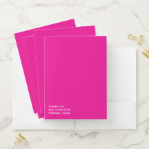 Magenta Minimalista E Moderna