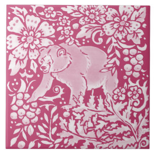 Magenta Urso Animal Natureza Florestal
