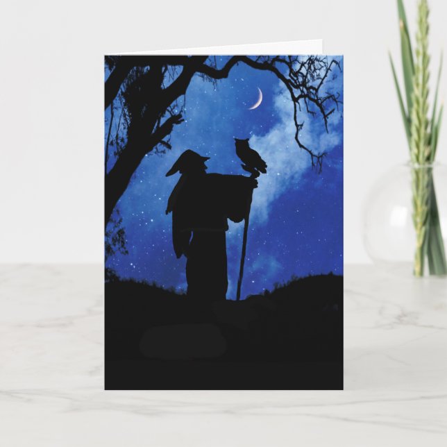 Maggie Wicca Inspirou Cartão de Aniversário com Co (Frente)