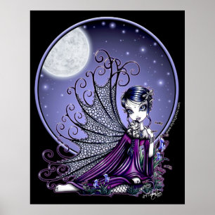 Maggy Blue Moon Adorable Fairy Poster