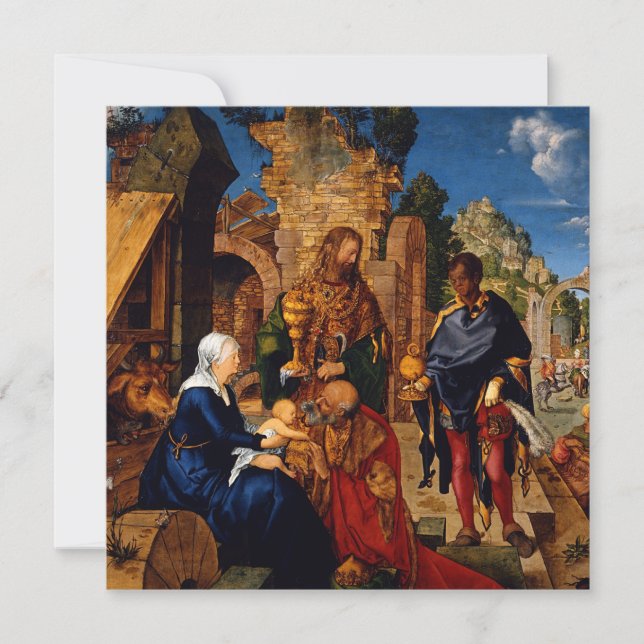 Magi Adora o Menino Jesus (Frente)