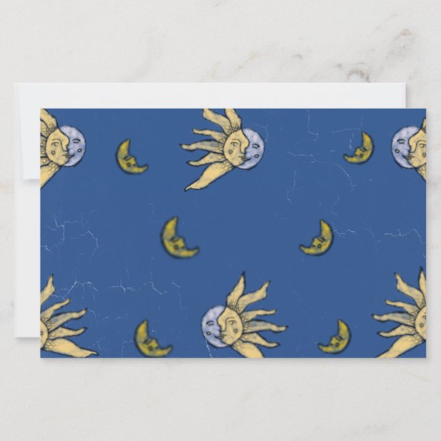 Magia Celestial Azul Céu Whimsigoth (Frente)